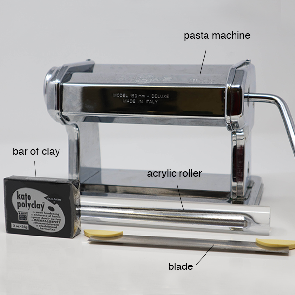 Getting Started With Polymer Clay: How to Use a Pasta Machine Without Width  Guides 
